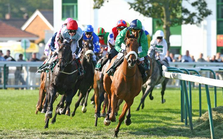 Racing at Great Yarmouth Racecourse