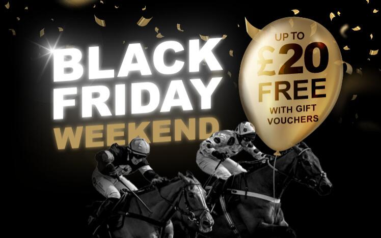 Treat someone with a black friday gift voucher to enjoy live horse racing at Great Yarmouth Racecourse. A unique Christmas pr